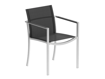 O-ZON - Batyline® garden chair with armrests by Royal Botania - view 2